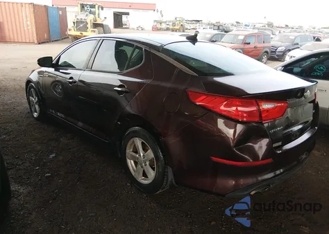 2014 Kia Optima Lx z USA, uszkodzony, nr VIN 5XXGM4A73EG294795